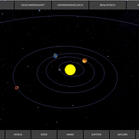 3D Solar System Profile Picture
