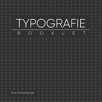 Typografie Booklet Ranzenberger Profile Picture