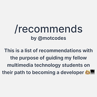 /recommends Profile Picture